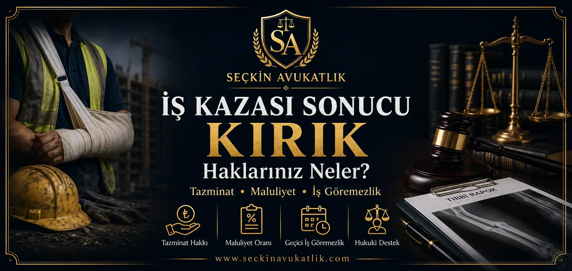 İş Kazası Sonucu Kırık Oluşursa Ne Olur Haklarınız Neler