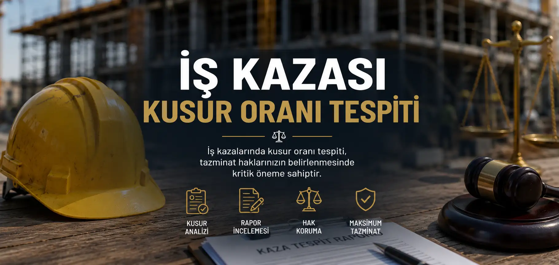 İş Kazasında Kusur Oranı Tespiti