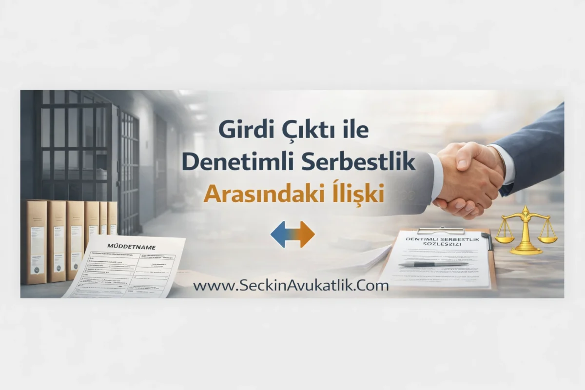 Girdi Çıktı ile Denetimli Serbestlik Arasındaki İlişki