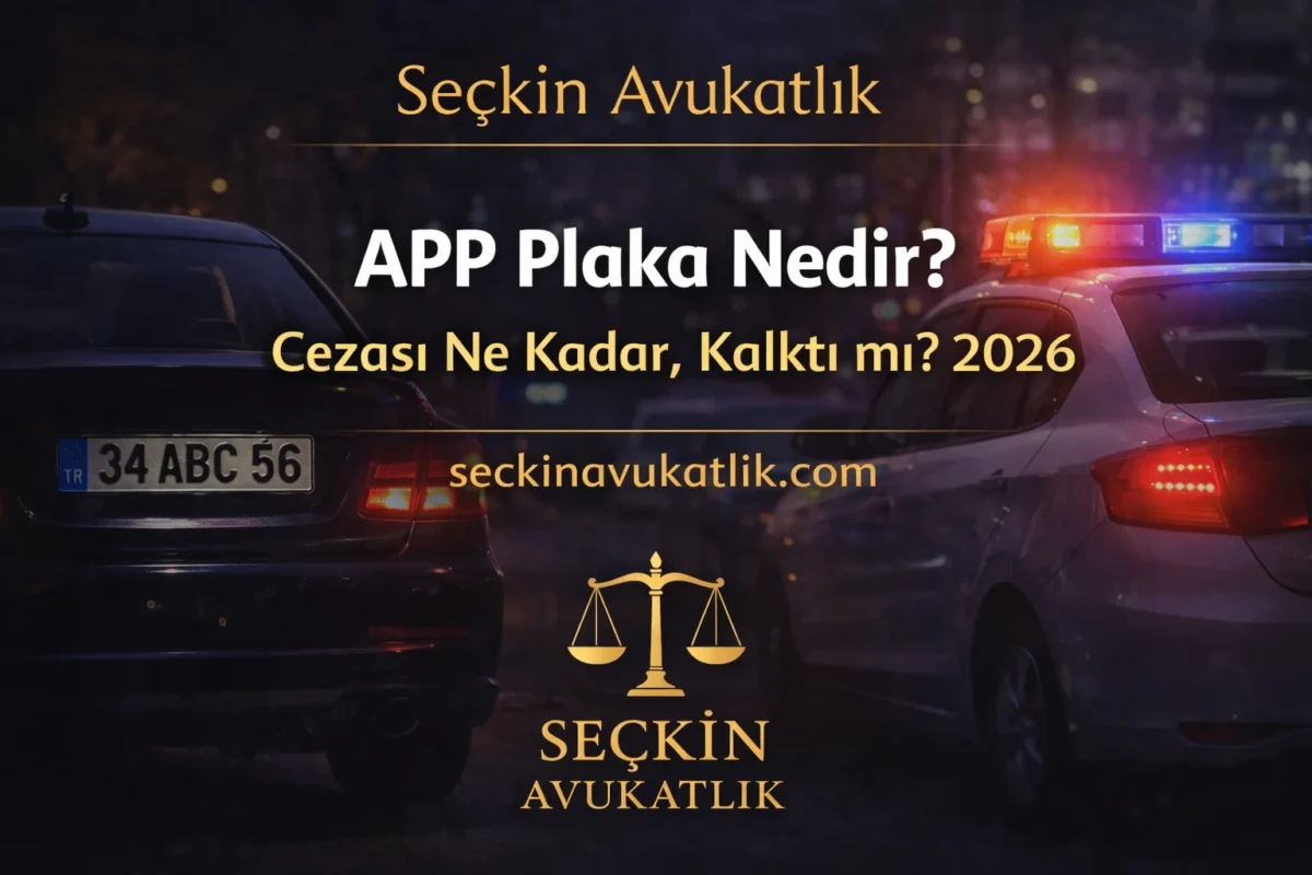 APP Plaka Nedir Cezası Ne Kadar, Kalktı mı 2026