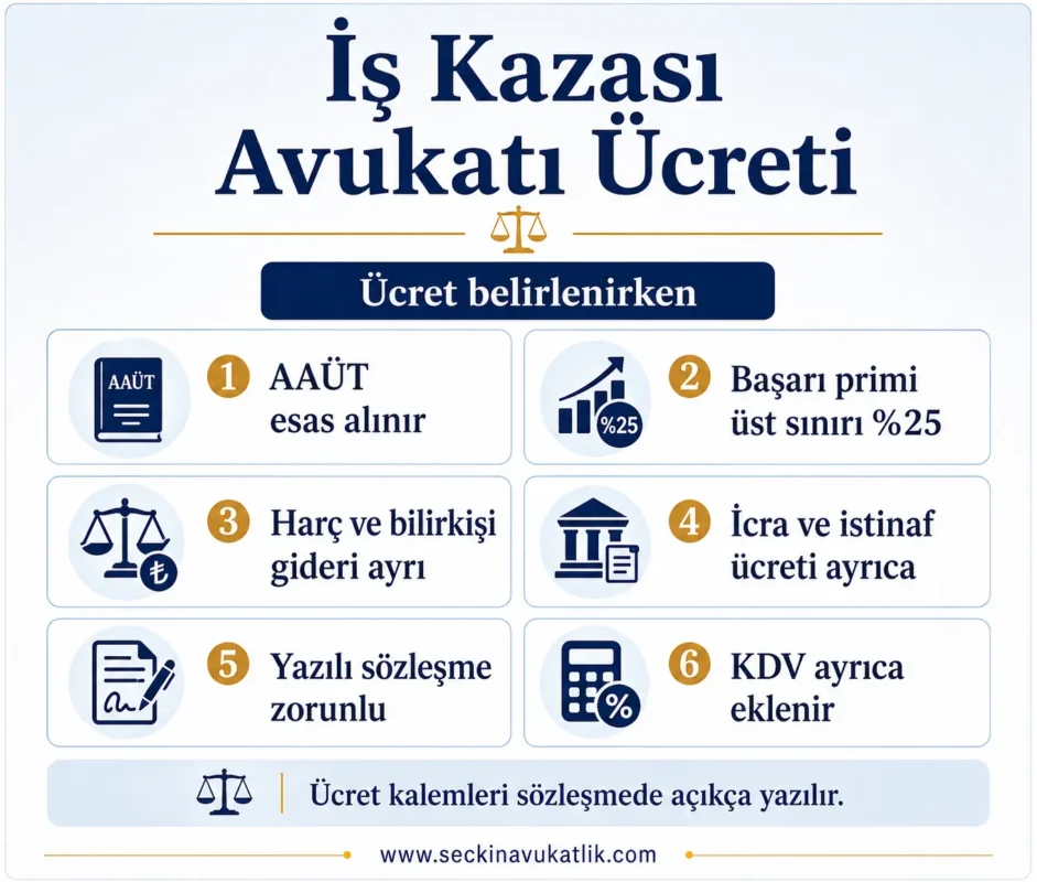 İş Kazası Avukat Ücreti