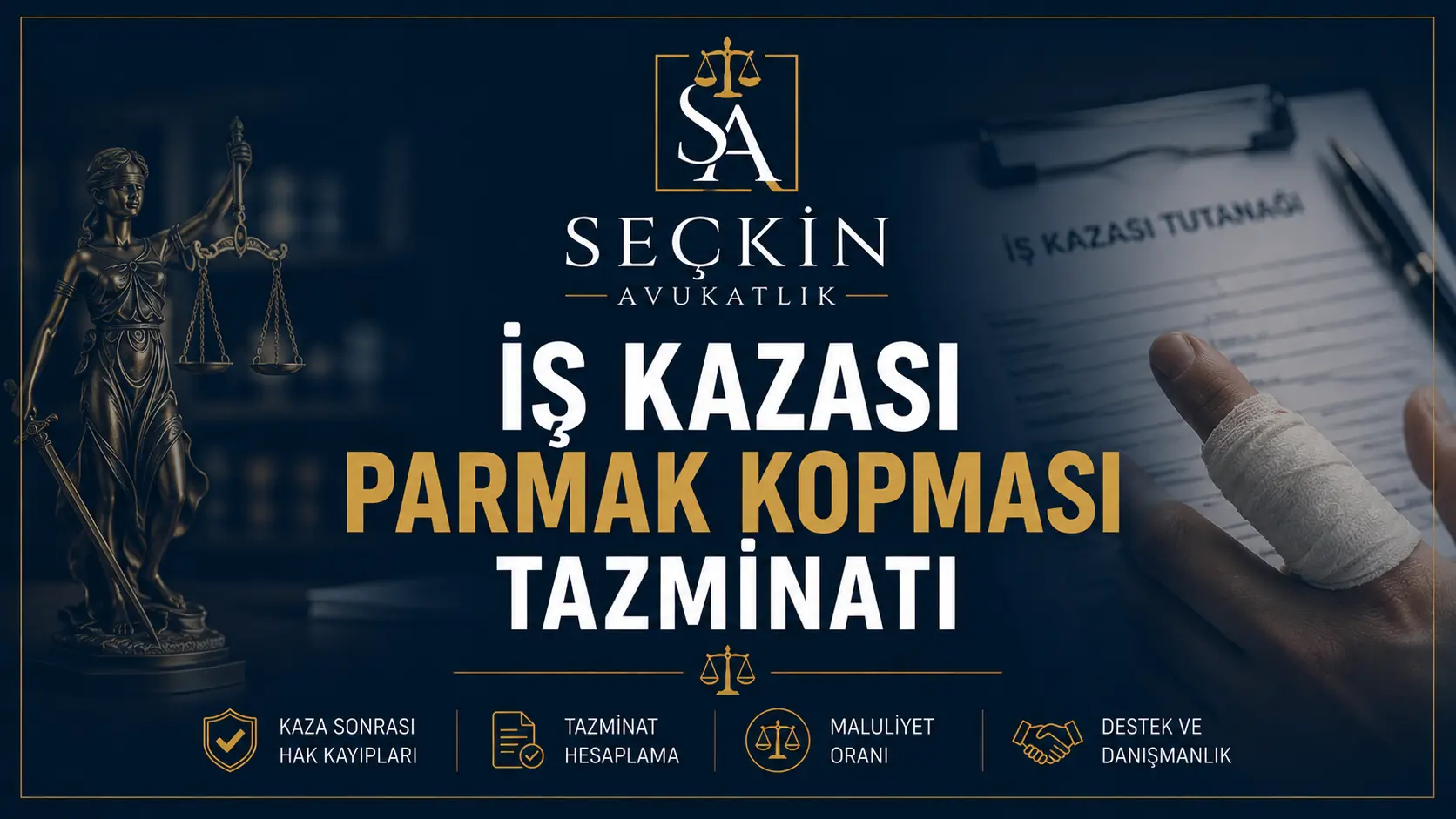 İş Kazası Parmak Kopması Tazminatı