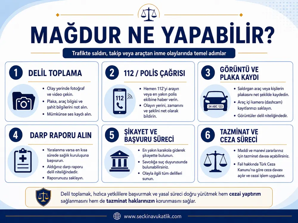 Mağdur Ne Yapabilir?