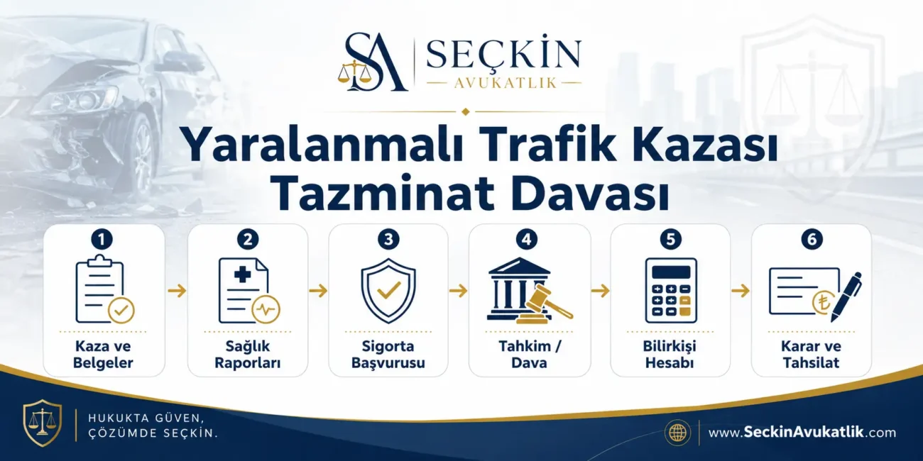 Yaralanmalı Trafik Kazası Tazminat Davası